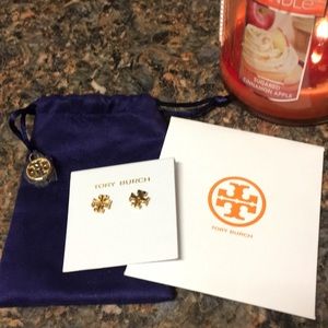 Tory Burch stud earrings authentic